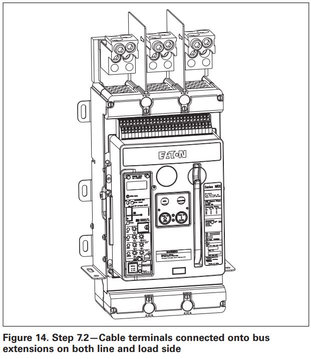 EATON IL0131123EN NRX Type NF Bus Extension Kit Instruction Manual - Figure 14