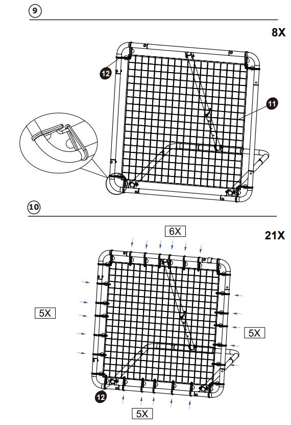 EXIT TEMPO 1000 Rebounder User Manual - How to use