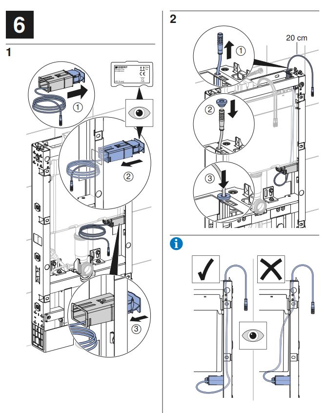 GEBERIT 131203SI5 Monolith Standing WC Module Instruction Manual - How to use