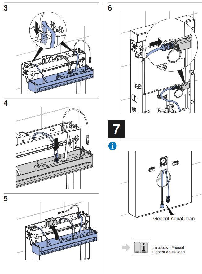 GEBERIT 131203SI5 Monolith Standing WC Module Instruction Manual - How to use