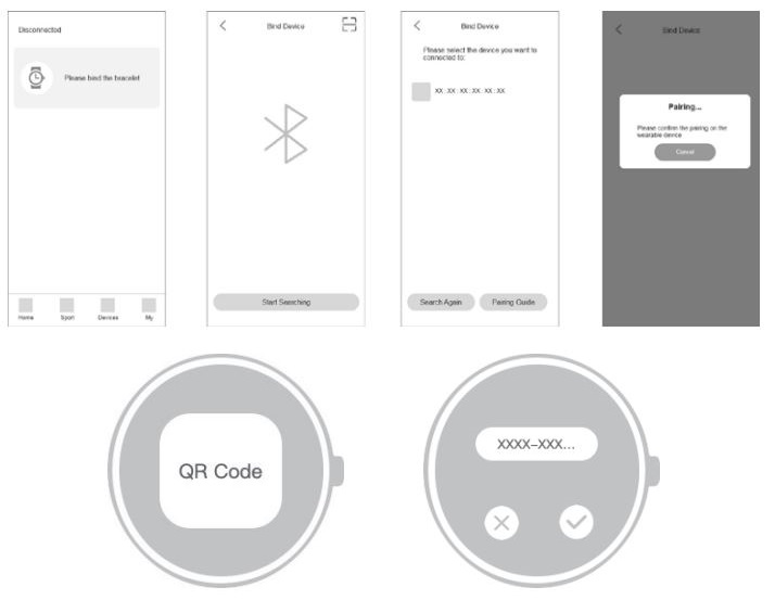 General Mobile GM Watch User Guide - Pairing