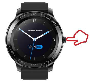 General Mobile GM Watch User Guide - Starting and Shutting Down The Watch