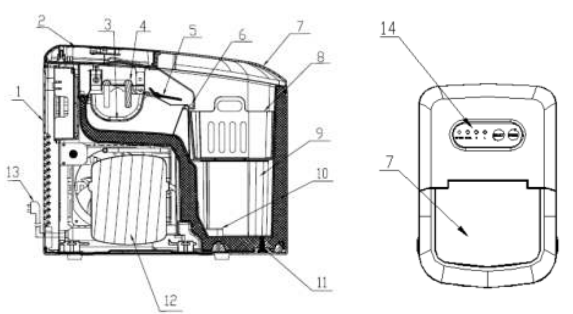 HKoenig KB20 Ice Cube Maker DESCRIPTION