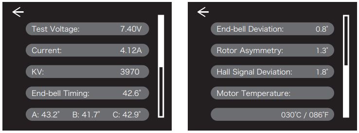 HOBBYWING 20221019 Tunalyzer - Test Item Explanation