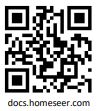HomeSeer HS-WX300-R2 Z-Wave In-Wall Dimmer and Switch User Manual - QR Code