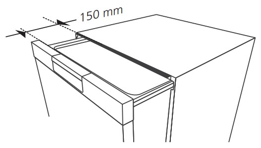 Inalto IDWD60SS 60cm Single Dishwasher Drawer - drawer