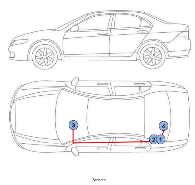 KUFATEC Complete Set Active Sound incl Soundbooster Golf 7 GTD Instruction Manual - Assembly Instructions