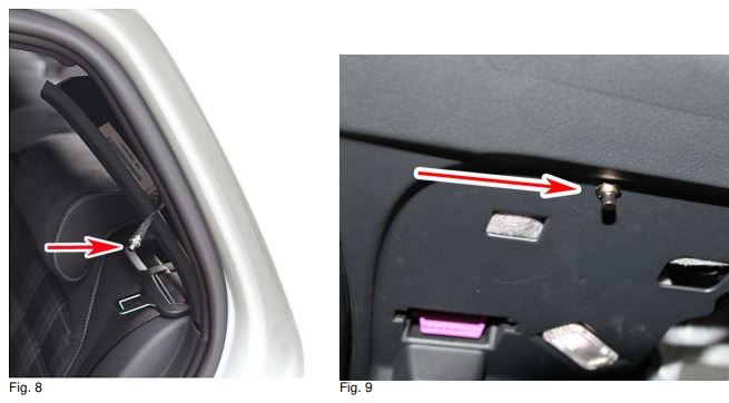 KUFATEC Complete Set Active Sound incl Soundbooster Golf 7 GTD Instruction Manual - Fig 8,9