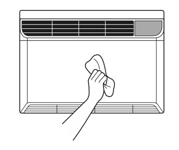 LG MFL71880201 AIR CONDITIONER - Cleaning the Air Conditioner