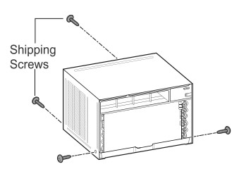 LG MFL71880201 AIR CONDITIONER - SHIPPING SCREWS