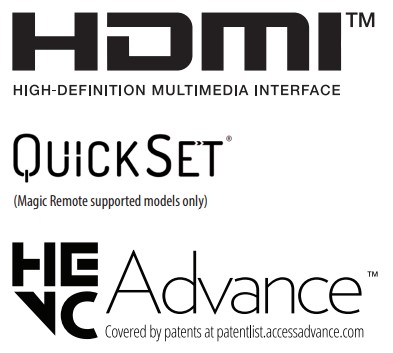 LG UQ80 55 (139cm) 4K UHD Smart TV WebOS Active HDR - Licenses