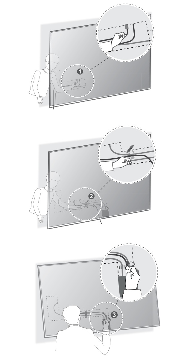 LG WB22EGB Wall Mount Support - OLED5565G2