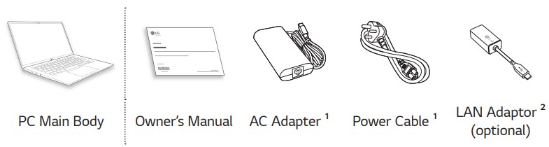 LG gram 14 (35.5cm) Ultra-lightweight with IPS Anti glare Display and Intel® Evo 12th Gen. Processor - Checking the Components