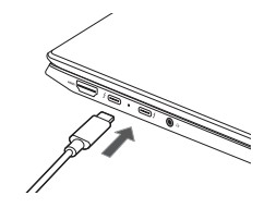 LG gram 14 (35.5cm) Ultra-lightweight with IPS Anti glare Display and Intel® Evo 12th Gen. Processor - Power Connection