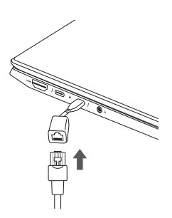 LG gram 16 (40.6cm) Ultra-lightweight with IPS Anti glare Display and Intel® Evo 12th Gen. Processor - Connecting LAN Adapter