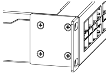 MikroTik CRS326 24G 2S RM 24x RJ45 1000Mbs Switch mounting image