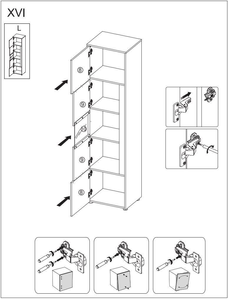 OTTO CITY GIRON 24 INOSIGN Wall Unit Instruction Manual - How to use