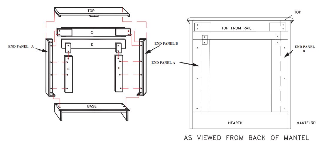 PFS 329 Solid Fuel Burning Fireplace Instruction Manual - INSTALLATION OF MODEL