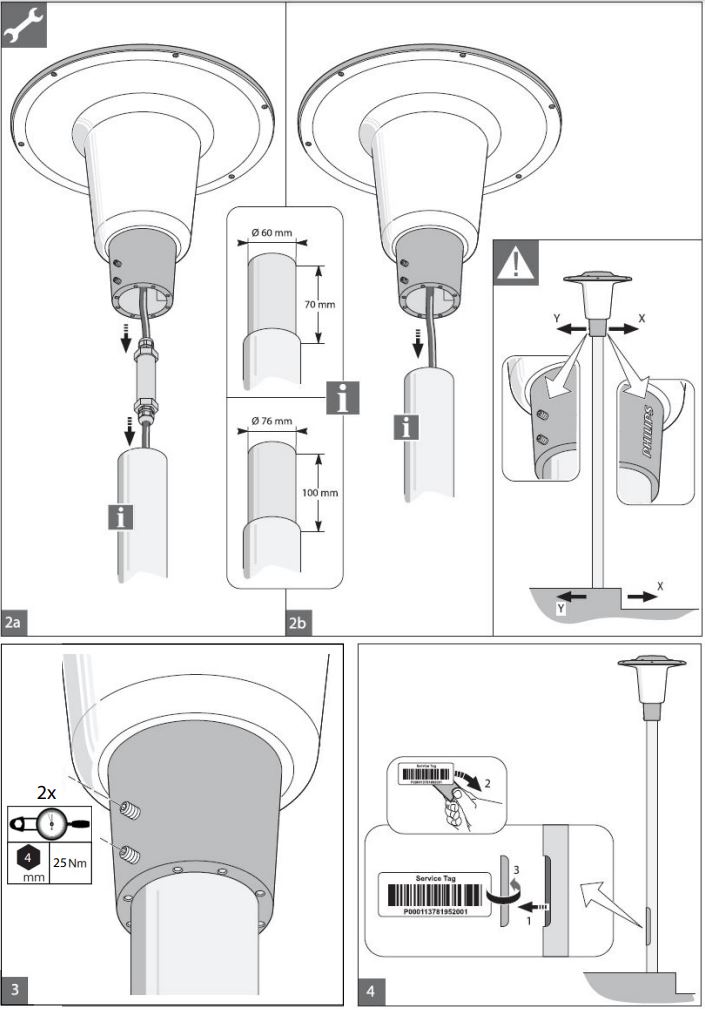 PHILIPS BDS490 CityCharm Cordoba lighting User Manual - How to use