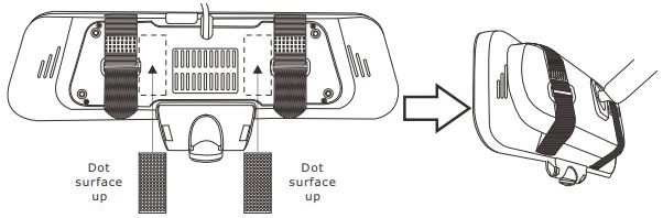 RYDEEN TOMBO 360X Surround View Frameless Rearview Mirror User Guide - Universal Mount Solution