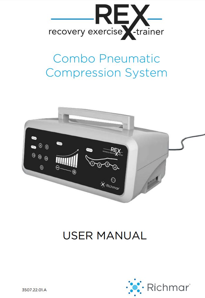 Richmar REX Combo Pneumatic Compression System User Manual