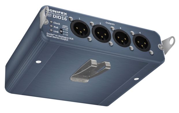 SONIFEX AVN-DIO16 Dante to 4 Analogue XLR Outputs - figure 1.6