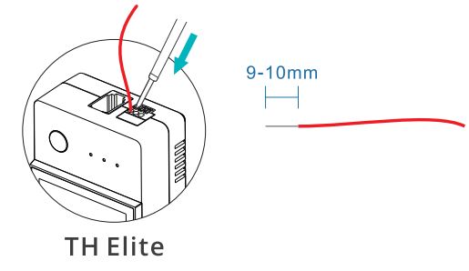 SONOFF TH Origin Elite Smart Temperature and Humidity Monitoring Switch User Manual - 2-3 wiring method of dry contact