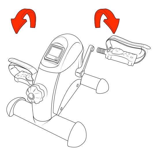 SPORTSTECH DFX50 Underdesk and Ondesk Elliptical User Manual - Observe the labels R