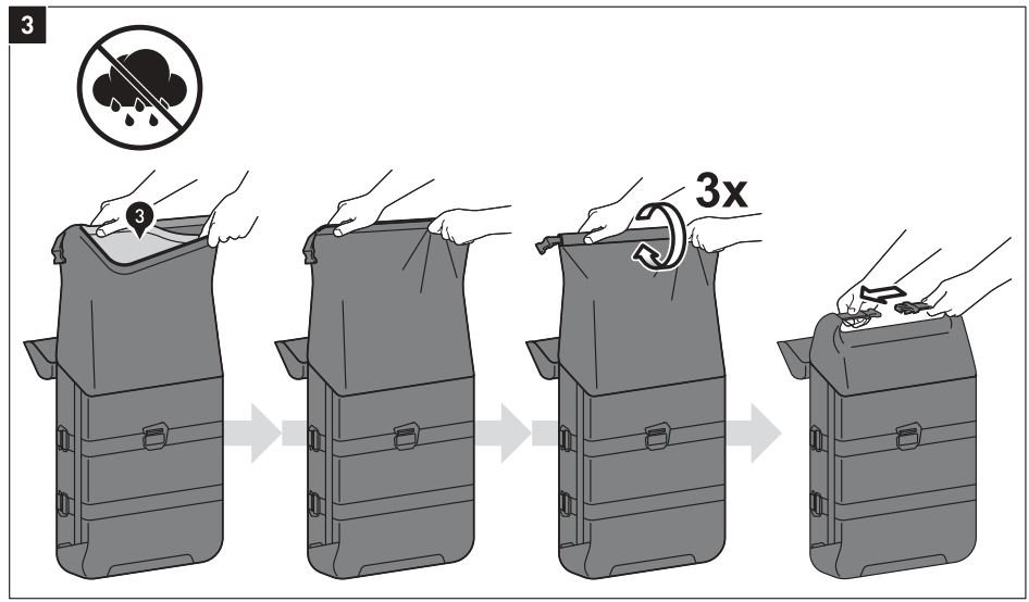 SW-MOTECH BC.SYS.01.889.20000 SysBag 30 Bag System Instruction Manual - Loading and Care