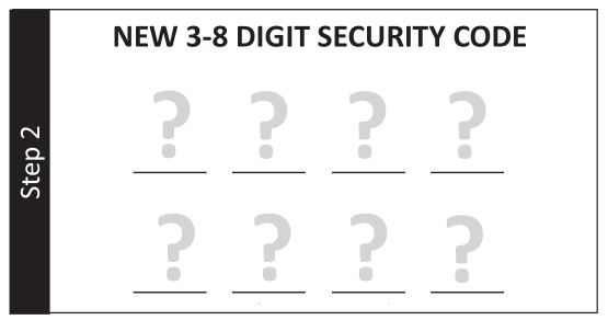 Sanctuary SA-DIA1 Security Safe - Step 2-2