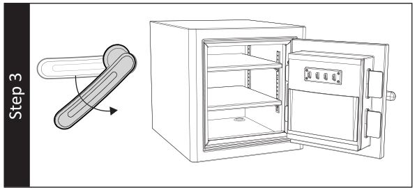 Sanctuary SA-DIA1 Security Safe - Step 3