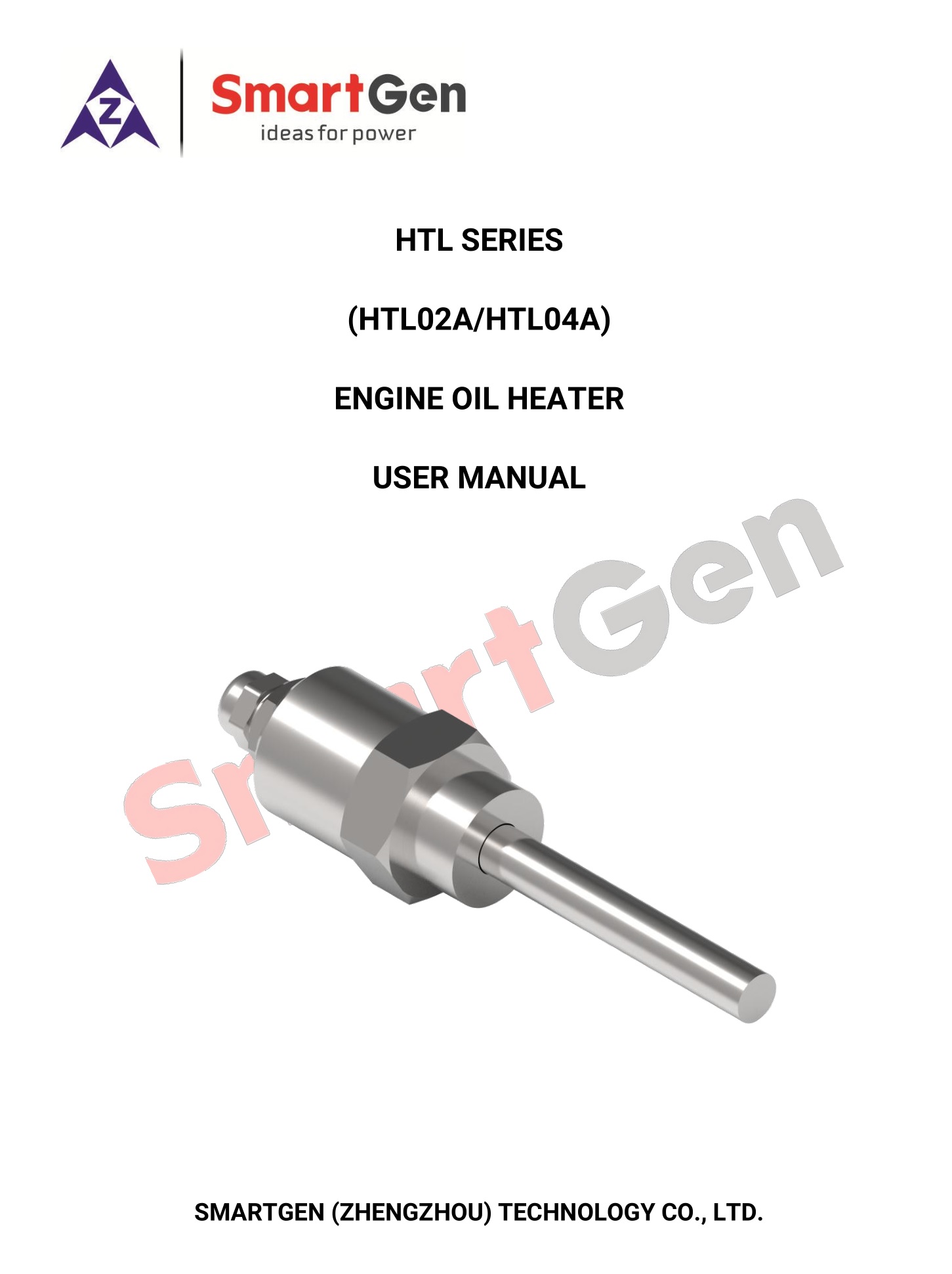 SmartGen HTL Series Engine Oil Heater User Manual