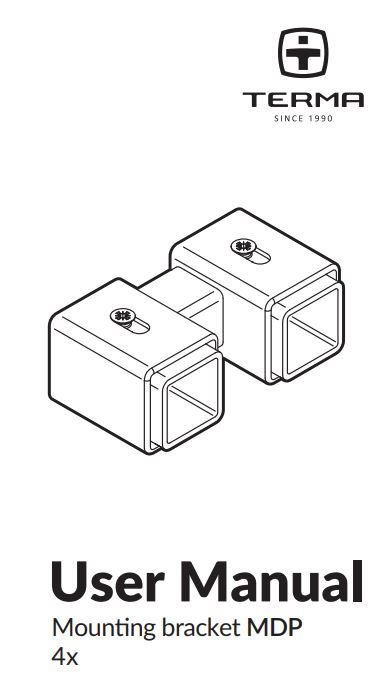 TERMA 2605BTU Warp S Towel Rail User Manual