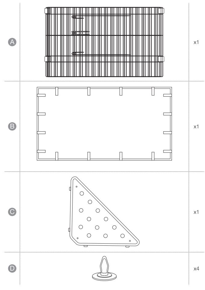 amazon basics B07KBC1QS, B07KB4NJY4 Canvas Bottom Pet Cage User Guide - Contents