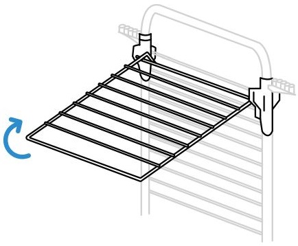 blue built Drying Tower 42m with Clothespins and Laundry Bag User Guide - LIFT THE RACK