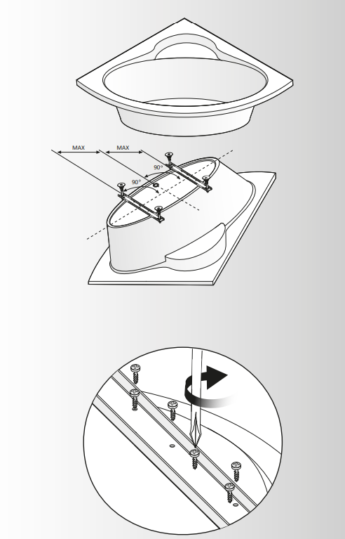 cersanit S906-004 Acrylic Bathtub figure 2.2