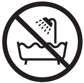 no shower icon