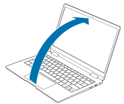 Galaxy Book2 Pro 360 NP950QEDA Turning the computer on 1