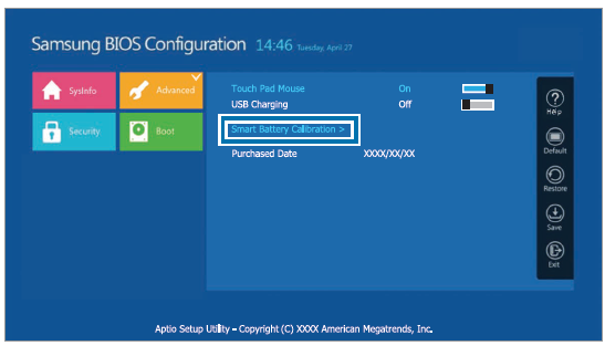 Galaxy Book2 Pro 360 NP950QEDA Using the Battery Calibration Function