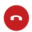 HUAWEI P50 Pro - end the call icon