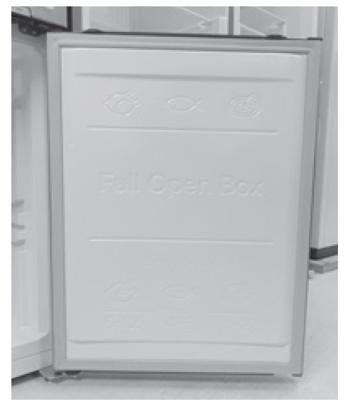 Samsung Bottom Freezer Refrigerator RB10FSR4ESR Detach the Fridge and Freezer gaskets and attach them after rotating 180°