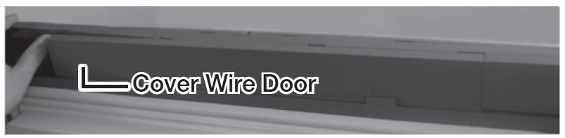 Samsung Bottom Freezer Refrigerator RB10FSR4ESR Remove the Cover Wire Door 2