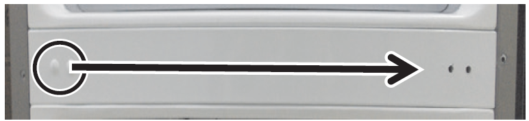 Samsung Bottom Freezer Refrigerator RB10FSR4ESR Switch the position of cap screw and cap