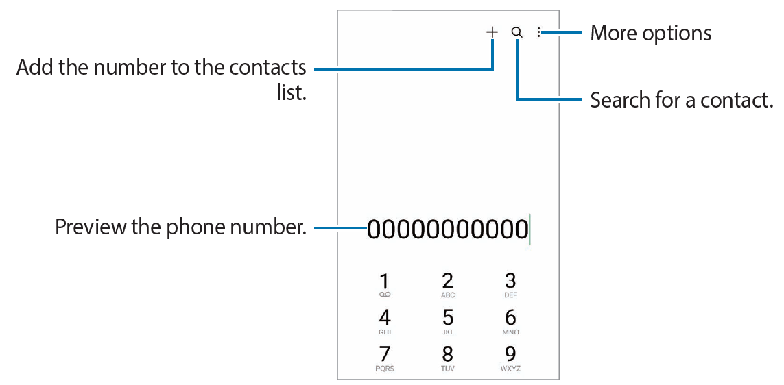 Samsung Galaxy Z Flip4 SM-F721B Making calls