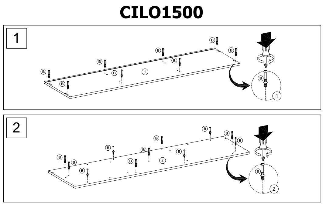 AVS CB1500SOW 1500mm Cubit TV Cabinet in White Oak = making process