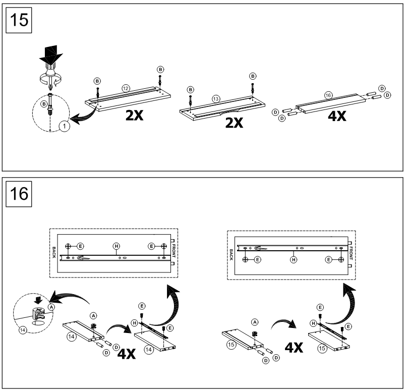 AVS CB1500SOW 1500mm Cubit TV Cabinet in White Oak = making process