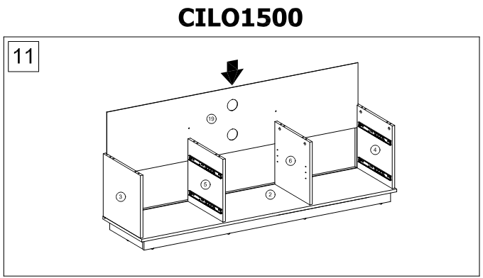 AVS CB1500SOW 1500mm Cubit TV Cabinet in White Oak = making process