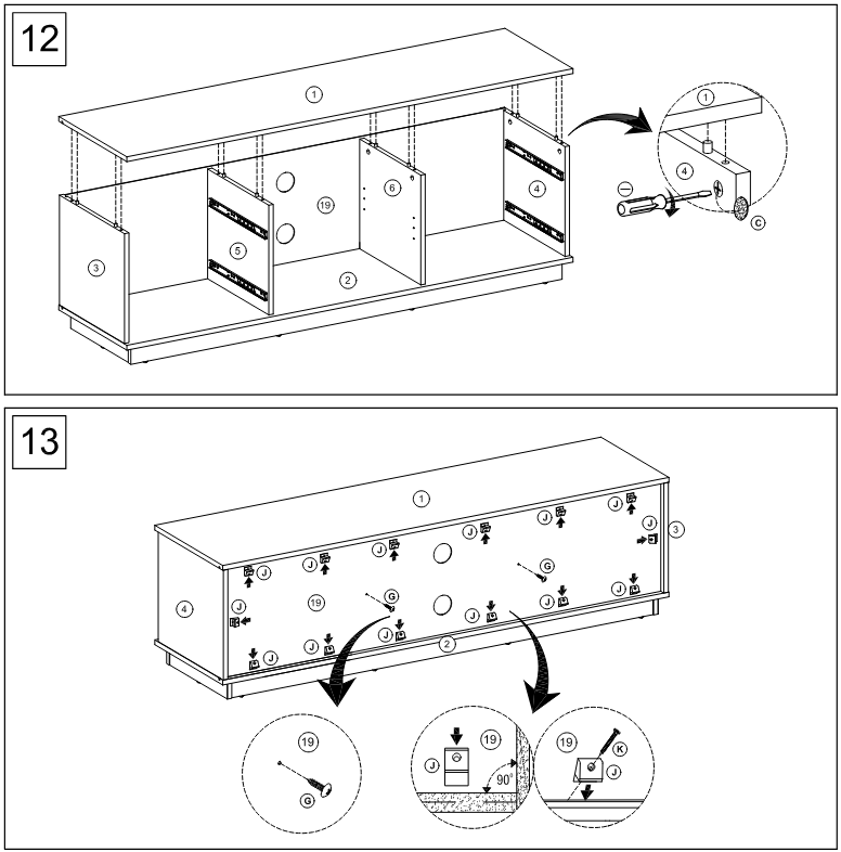 AVS CB1500SOW 1500mm Cubit TV Cabinet in White Oak = making process