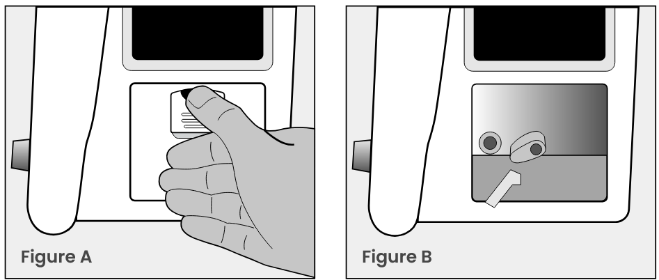 CardioTech GT-12 Patient Monitor Quick start guide = battery compartment door
