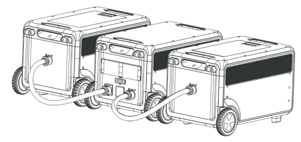 FOSSiBOT FB5222 Smart Battery Pack- Battery Pack Connection Instructions